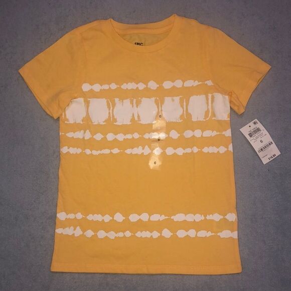 Epic Threads Boys Yellow Tee - Picture 1 of 3